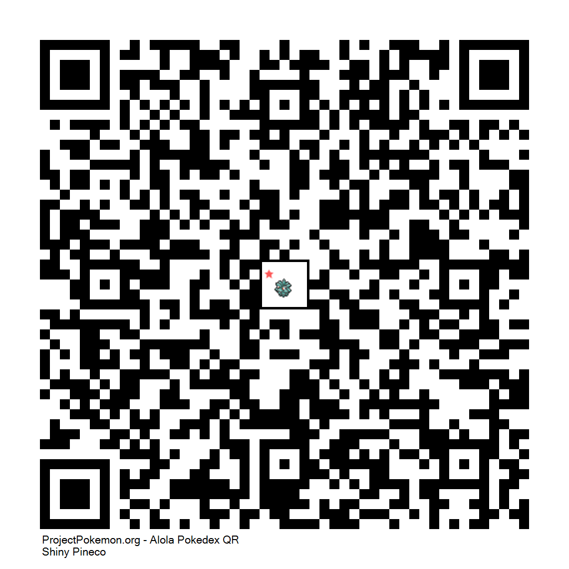 Cdigo QR de Pineco variocolor